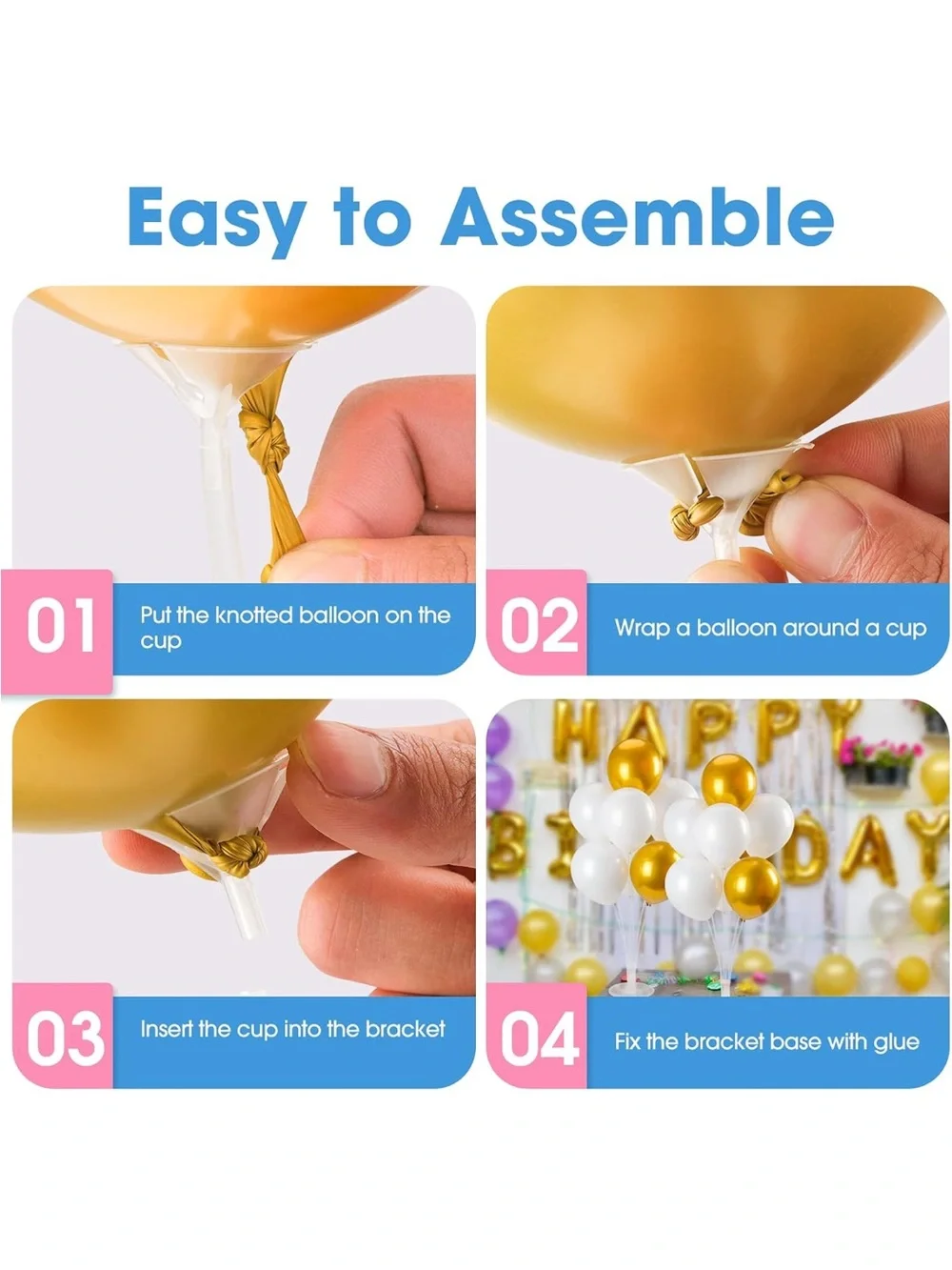 10 sets Balloon stand kit(missing one stick)